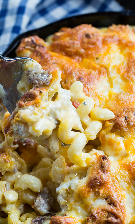 Breakfast Mac and Cheese
