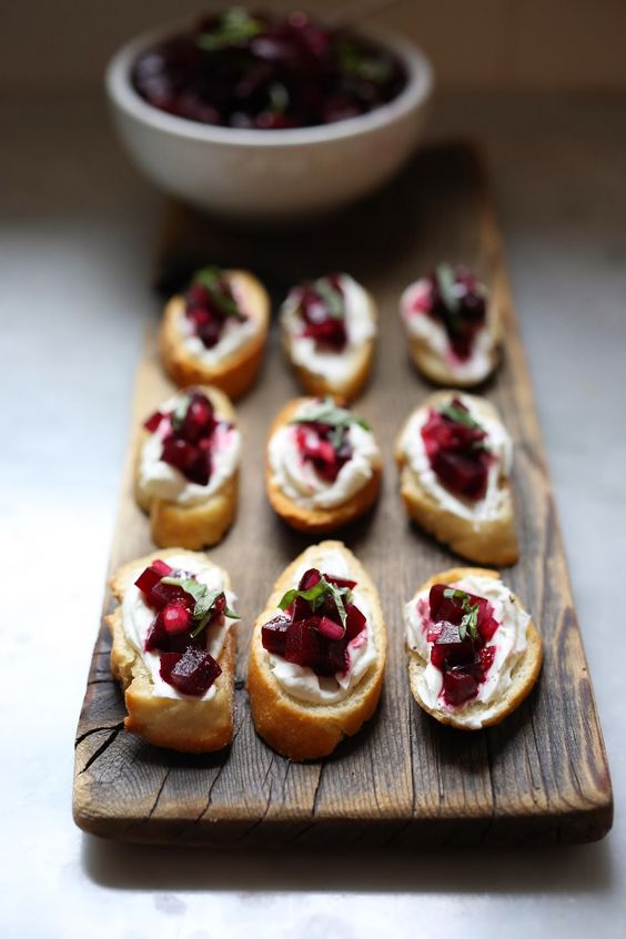 Two Bite Crostini Party Ideas w/ Recipes