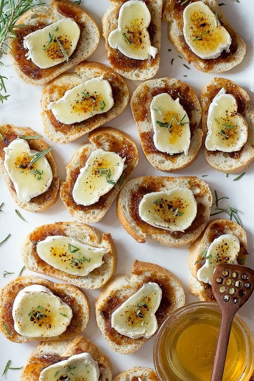 Two Bite Crostini Party Ideas w/ Recipes