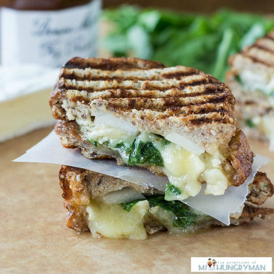 Brie, Fig & Pear Panini