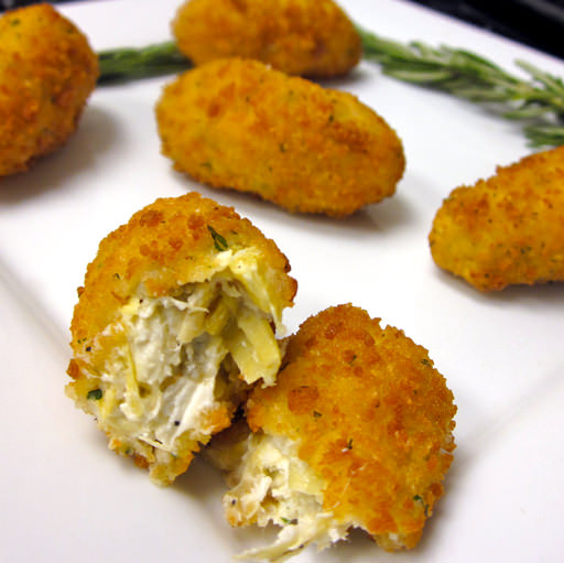 Breaded Artichoke Stuffed With Boursin, 50/Case