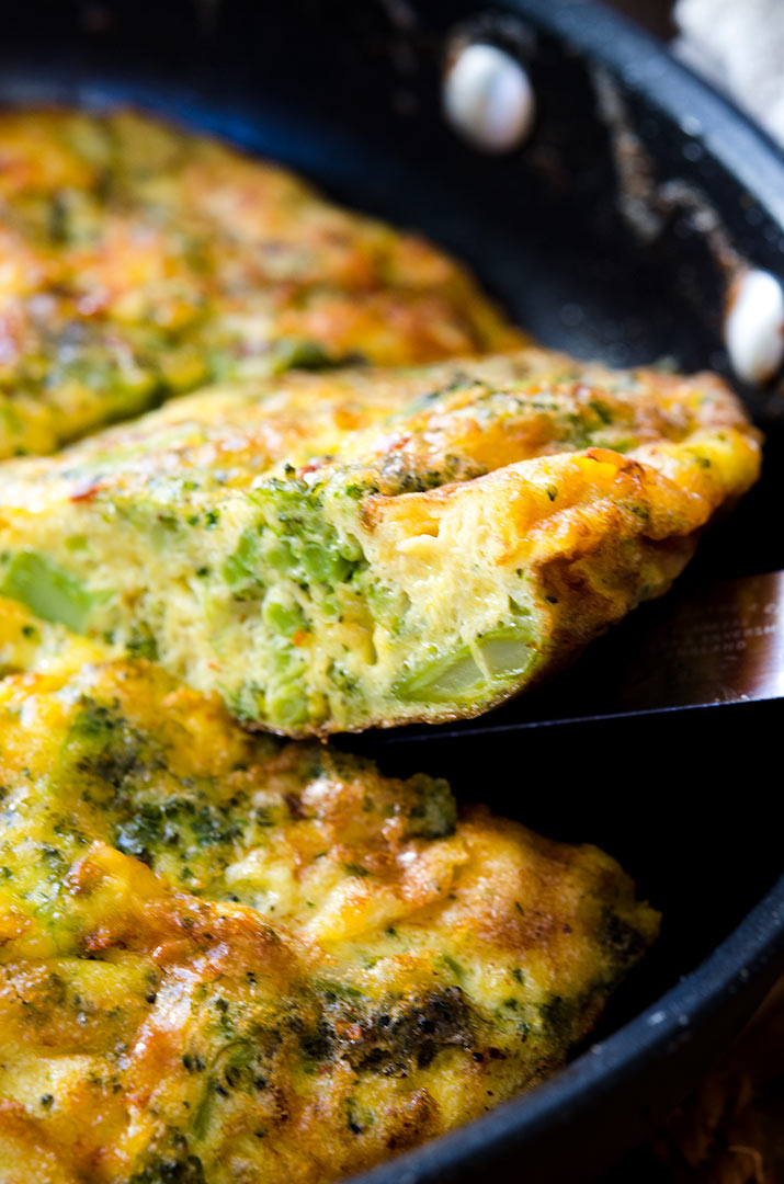 Delightful Broccoli Cheddar Frittata