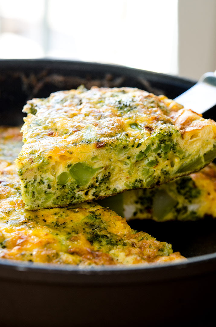 Delightful Broccoli Cheddar Frittata