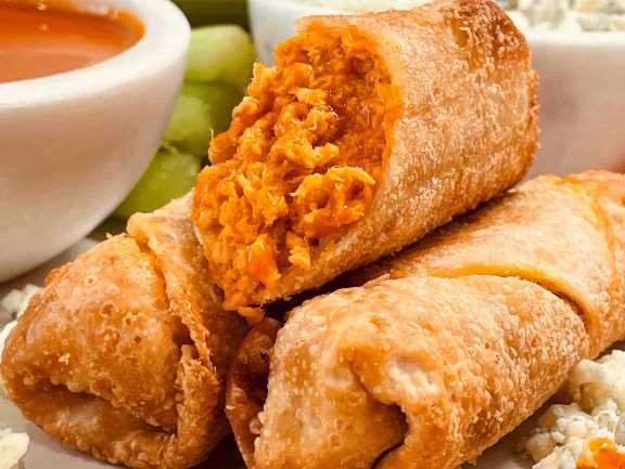 Buffalo Style Chicken Logs, 72 per pack