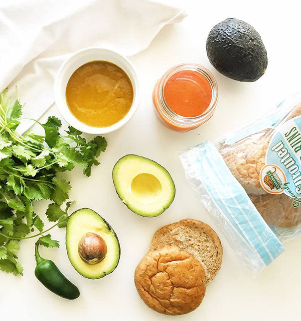 Sprouted Burger Buns