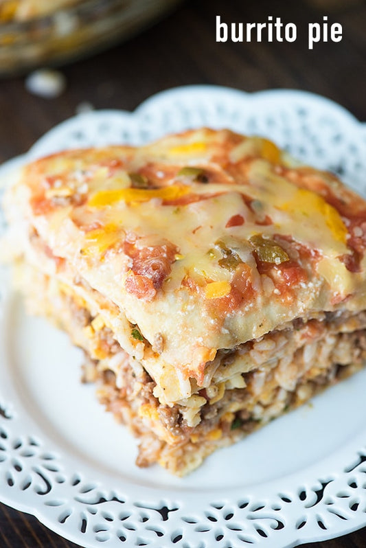 Burrito Pie Lasagna Casserole