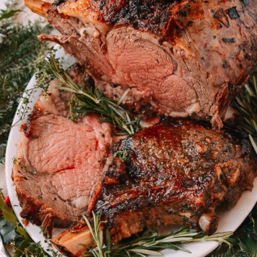 Butcher's Cut Standing Rib Roast 5 Bone - 12.5  lbs - Kosher