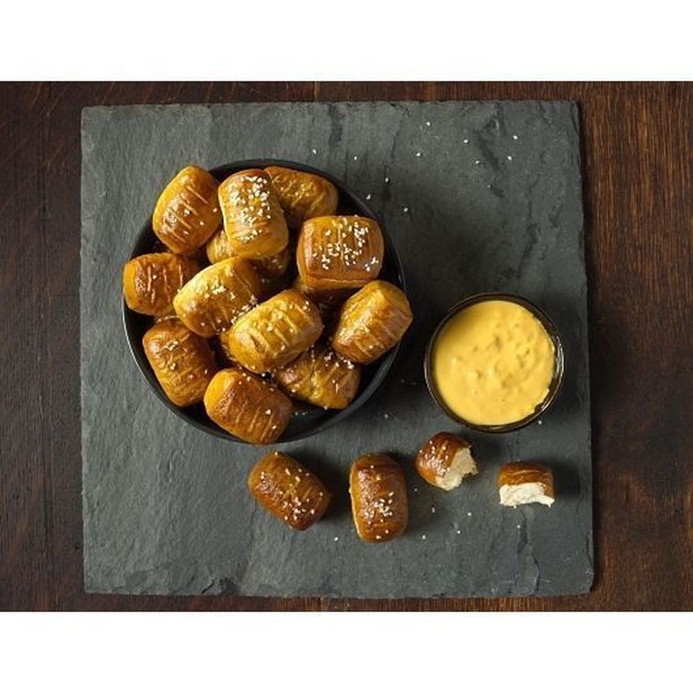 Super Pretzel Bavarian Soft Pretzel Bites - 525/Case