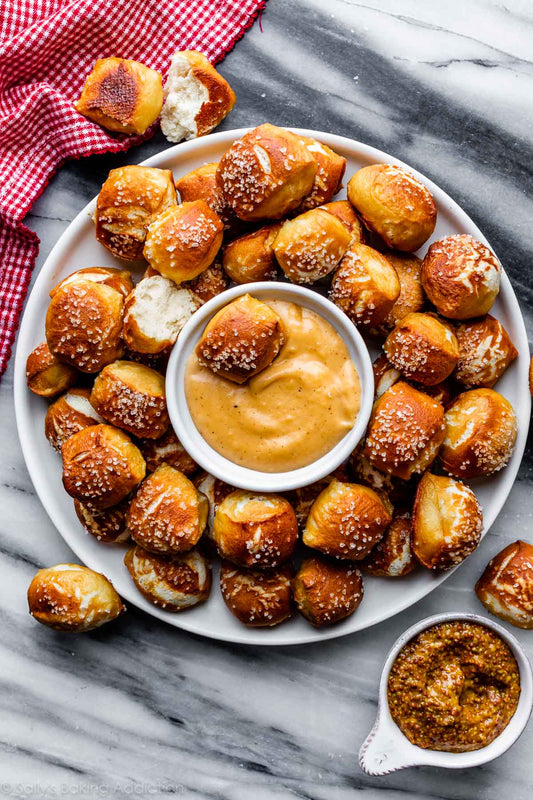 Super Pretzel Bavarian Soft Pretzel Bites - 525/Case