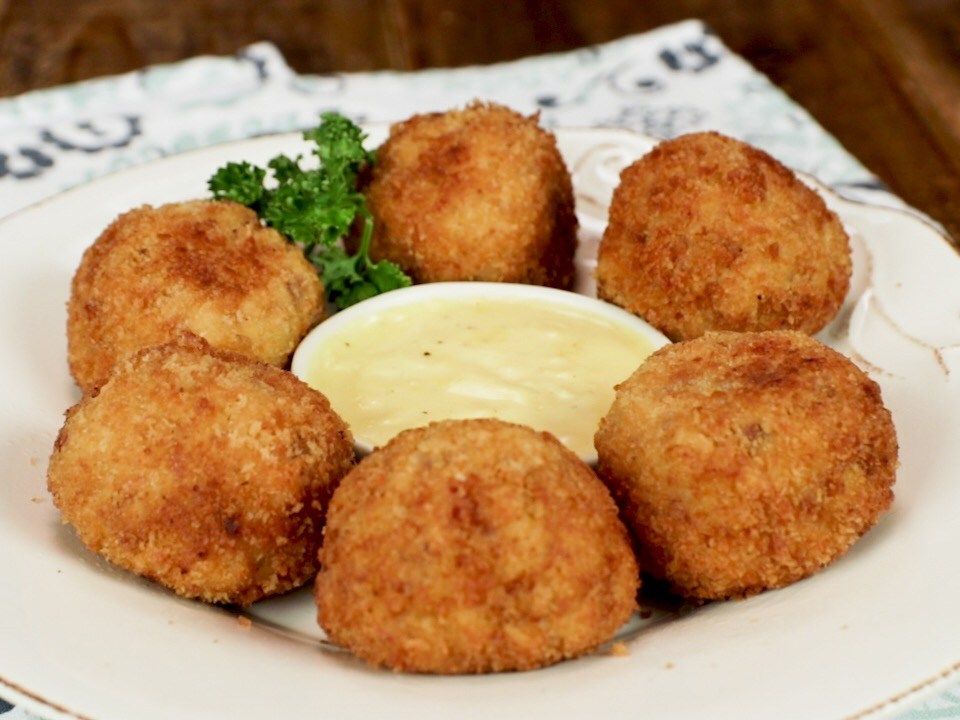 Mini Chicken Cordon Bleu Ball  Bites- 100 pieces per tray