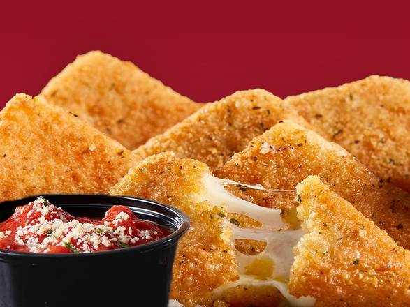 Breaded Mozzarella Cheese Wedges- 4 lb - 2/Case