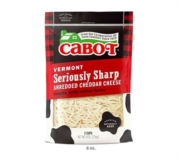 Cabot Seriously Sharp Shredded Cheese