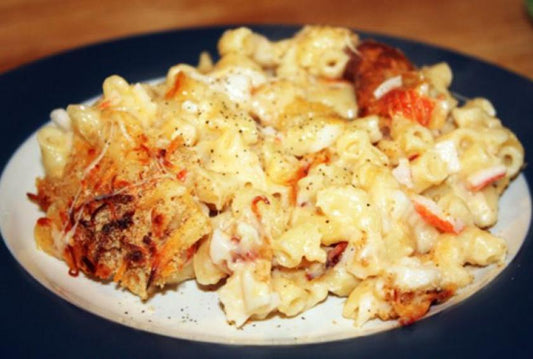 Creamy Cajun Shrimp and Crab Mac & Cheese