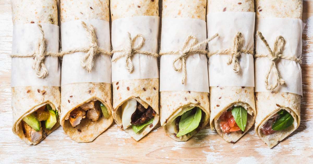 Cauliflower Keto Tortilla / Wraps - includes 6