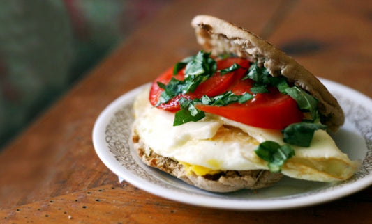 Caprese Egg Breakfast Sandwich