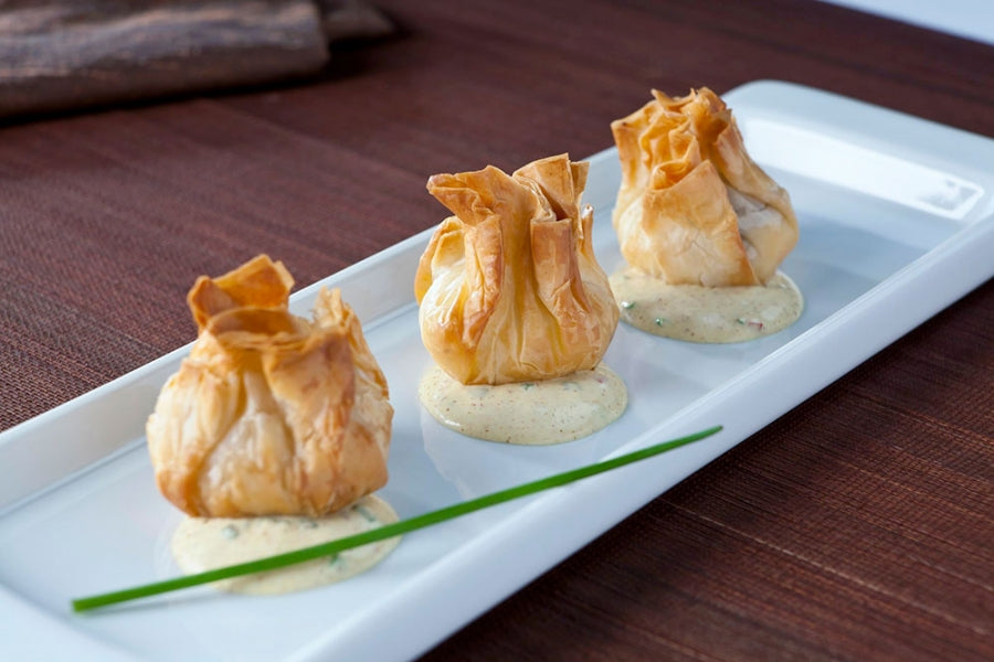 Caramel Apple in Beggar's Purse - 50 pieces per tray