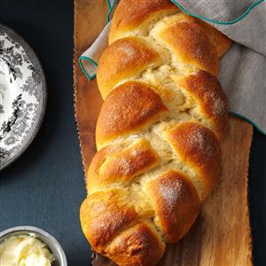 Homemade Swedish Cardamom Coffee Braid Bread