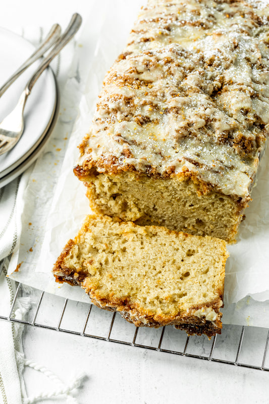 Nordic Spiced Cardamom Orange Coffee Cake