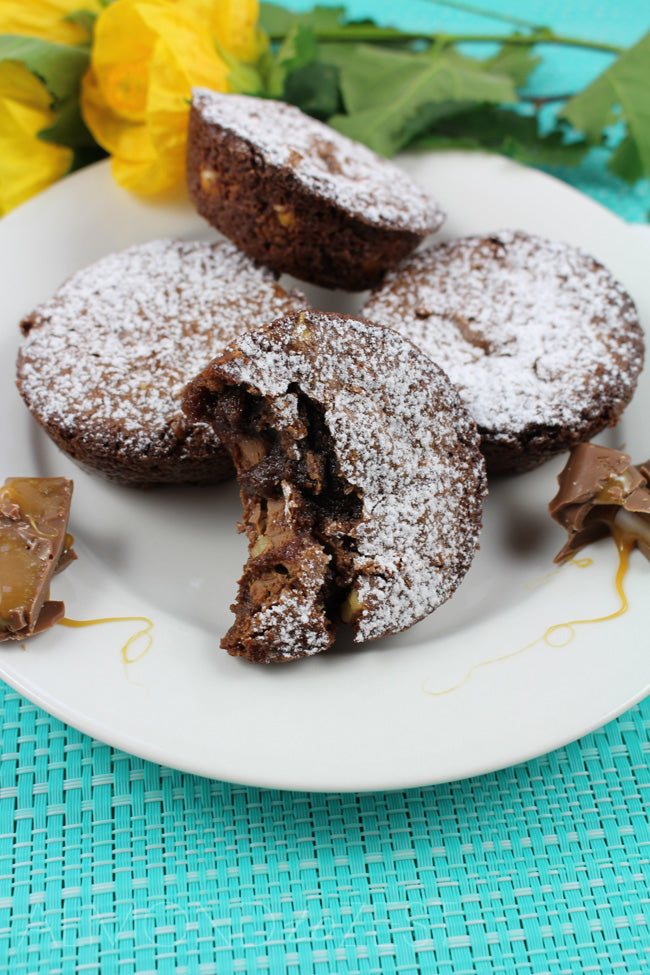 Caramello Brownie Bites