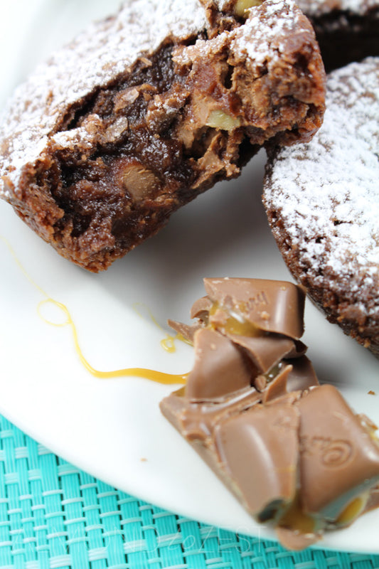 Caramello Brownie Bites
