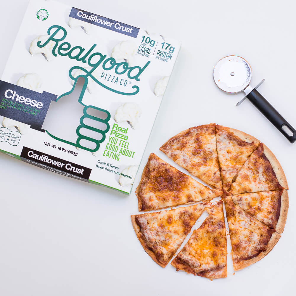 Real Good Foods Cauliflower Pepperoni Pizza - Case of 8 - 10" Pizza's