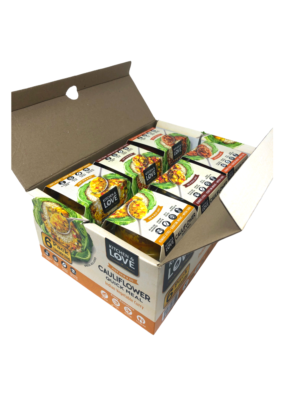 Cauliflower Meal Variety Pack - Cucina & Amore - 6 Pack