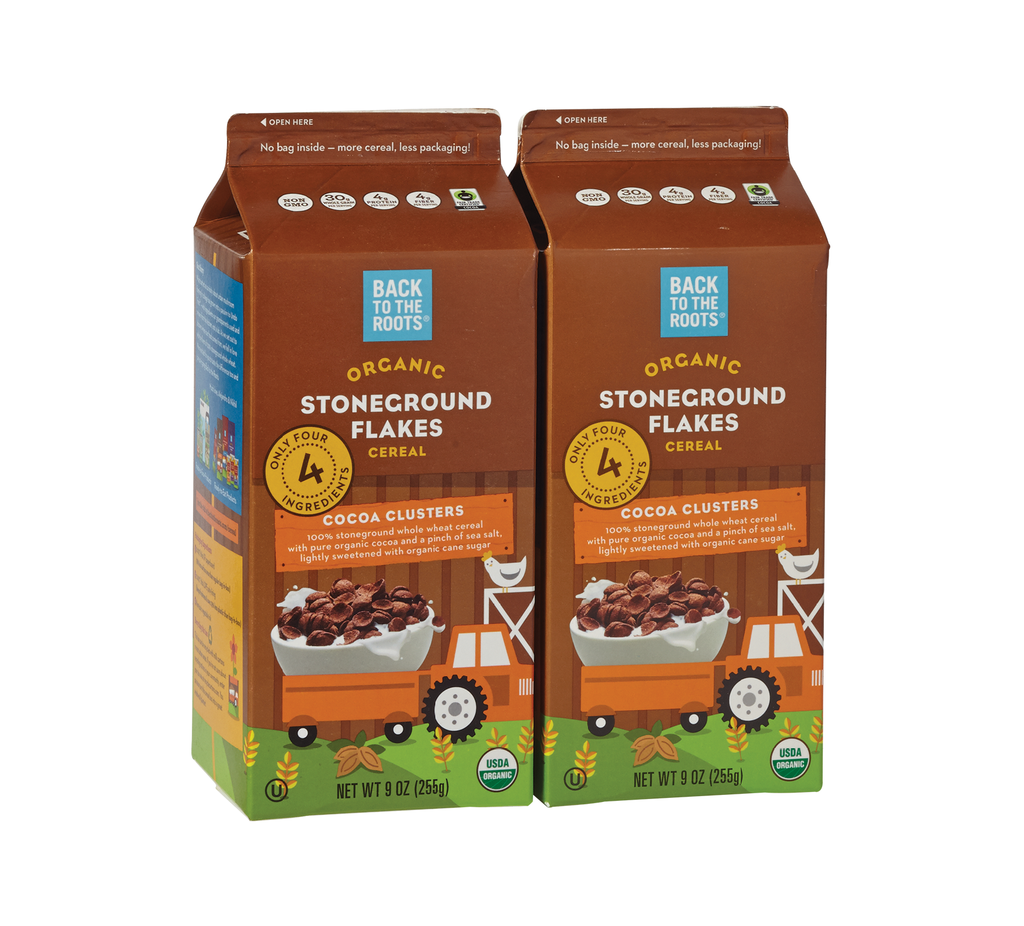Cocoa Clusters Breakfast Cereal, 2-pack - Back to the Roots