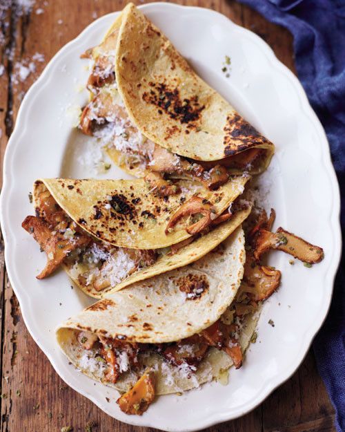 Chanterelle Mushroom Tacos