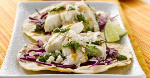 Wild Alaskan Halibut Fillets - 6 of 6 oz each - Skin OFF