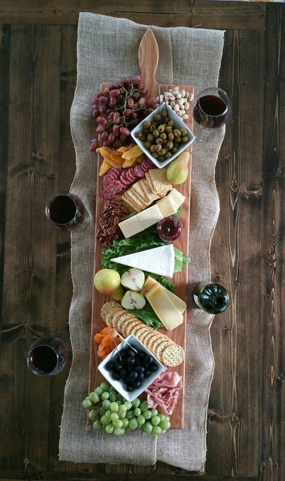 Create a Wedding Charcuterie and Cheese Board