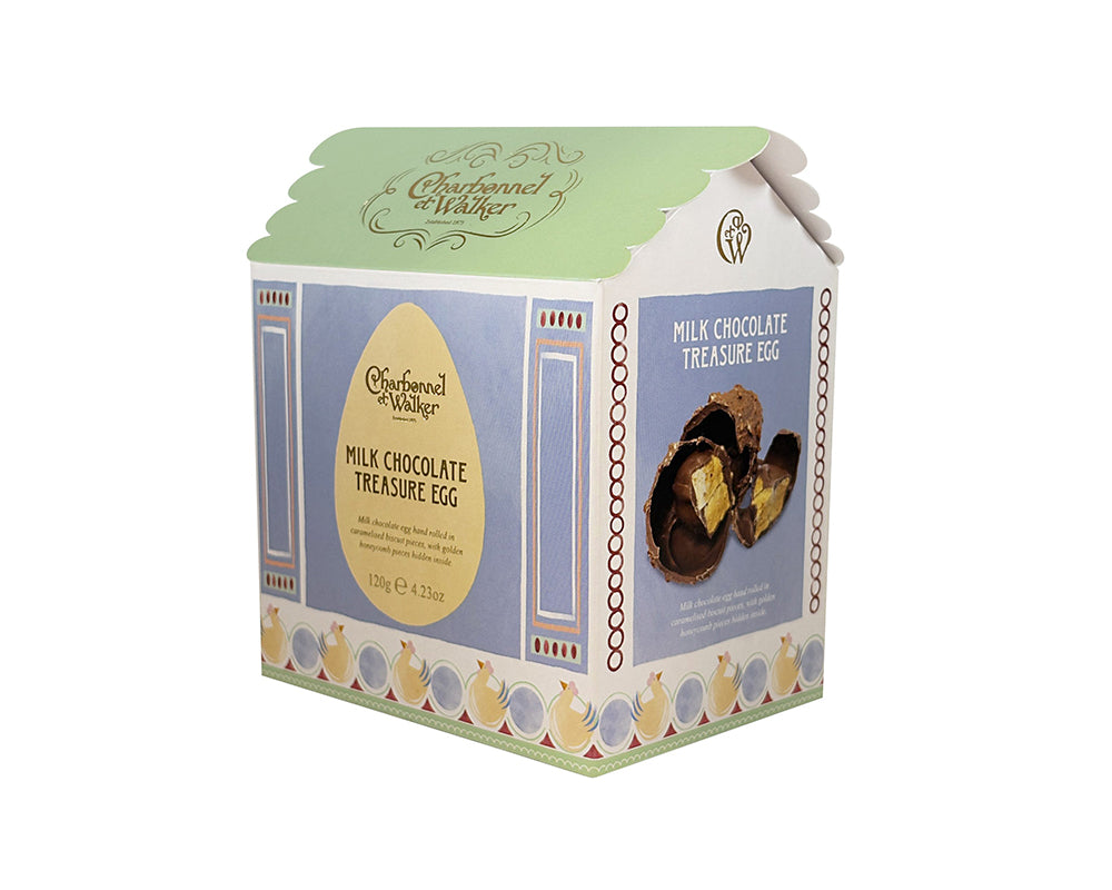 Milk Chocolate Treasure Easter Egg with Honeycomb
