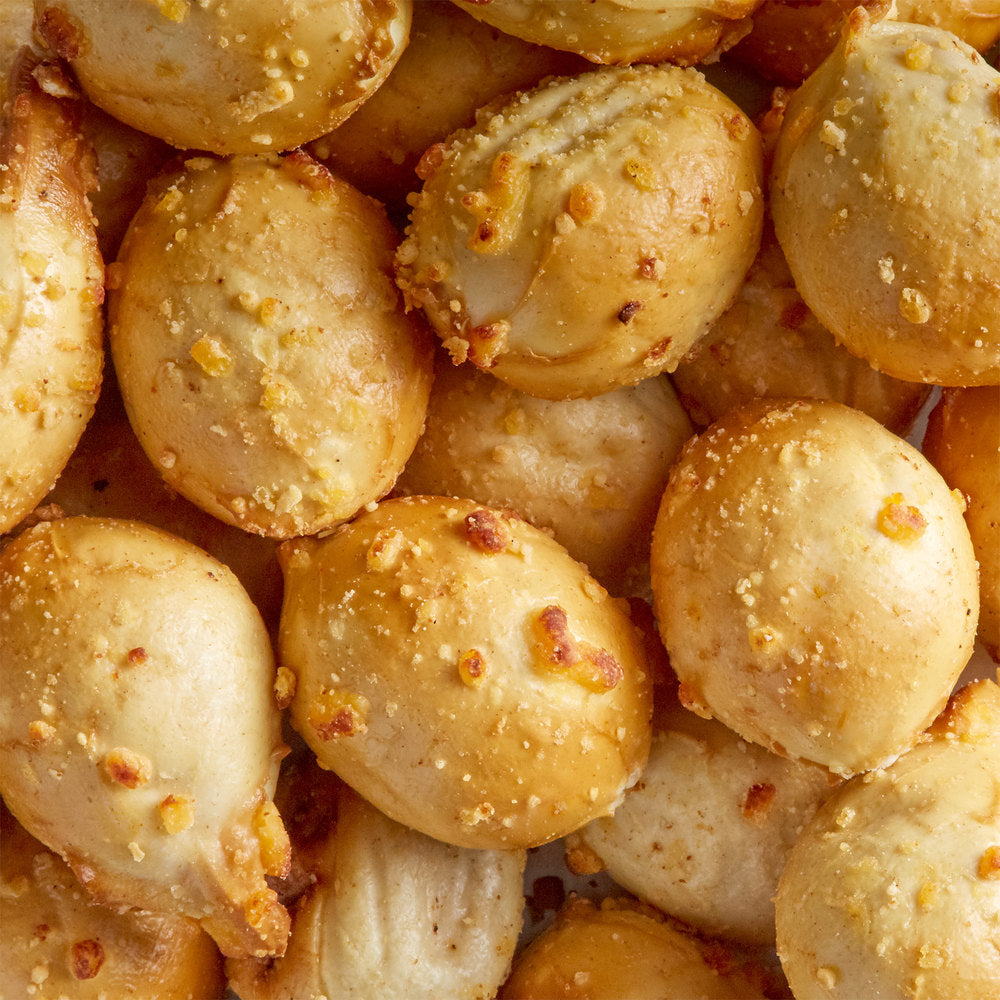 Cheddar Cheese Stuffed Pretzel Bites - 240/Case