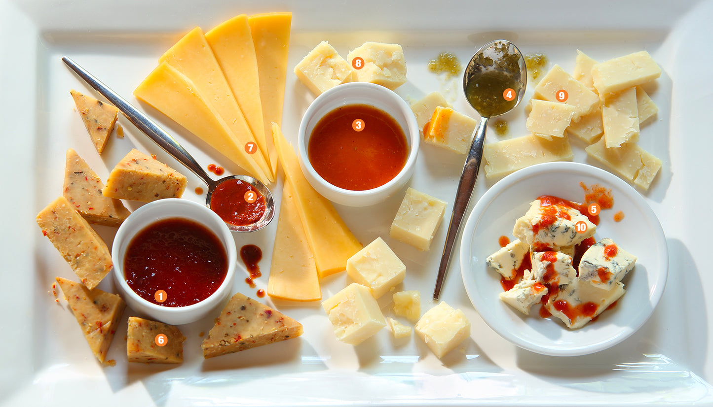 Tickler Cheddar with Chilies and Peppers - 5 lb whole wheel