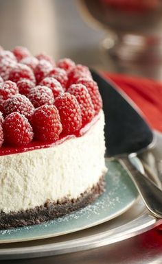 Raspberry Cheesecake with Grand Marnier