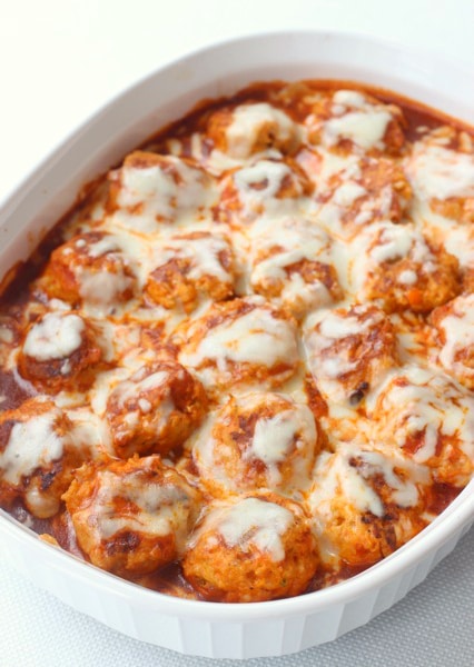 Chicken Enchilada Meatballs - 36 meatballs per tray