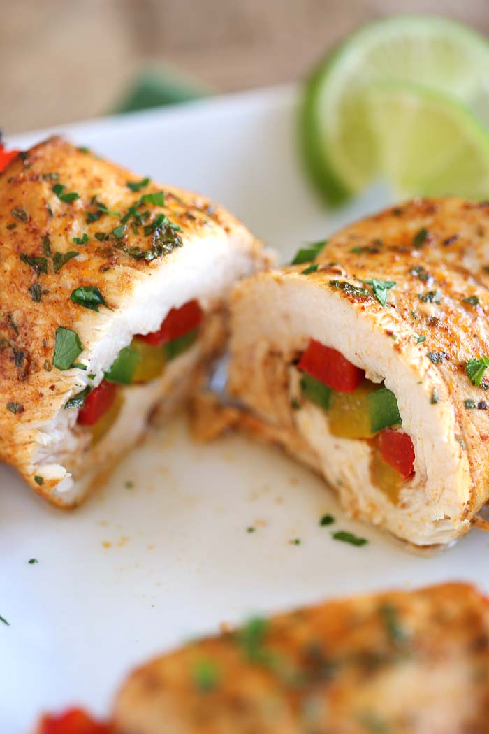 Chicken Fajita Roll-Ups