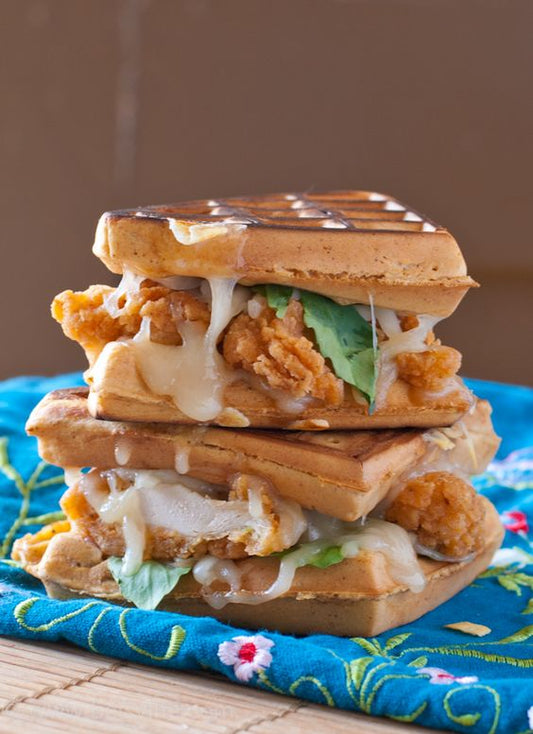 Chicken and Waffle Grilled Cheese