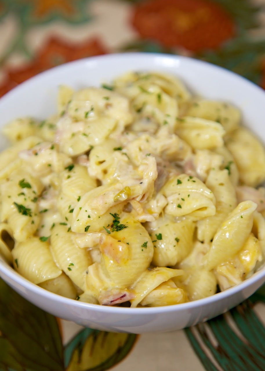 Chicken Verde Mac & Cheese