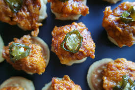 Chicken and Waffle Stack with Chipotle Aoili - 40 pieces per tray
