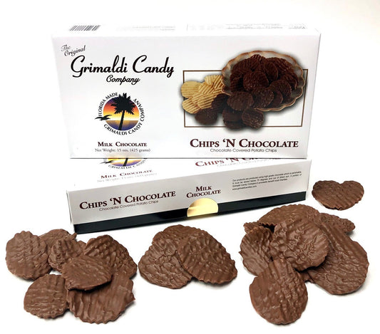 Milk Chocolate “Chips ‘N Chocolate” Chocolate Covered Potato Chips