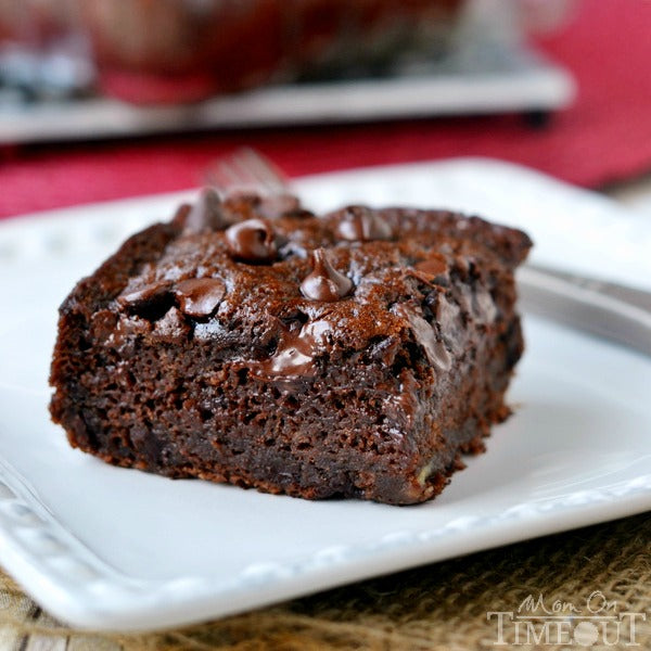 Chocolate Banana Applesauce Cake