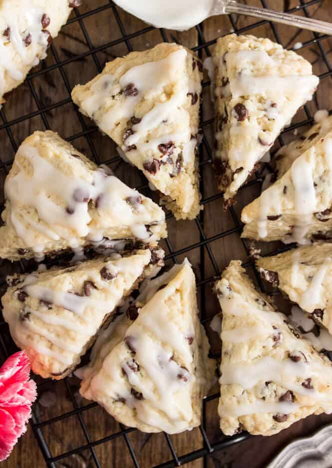Chocolate Chip Scones - 1 Dozen