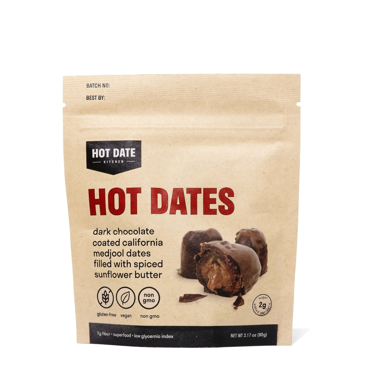 Hot Dates - Four Pack (3 dates per pouch)