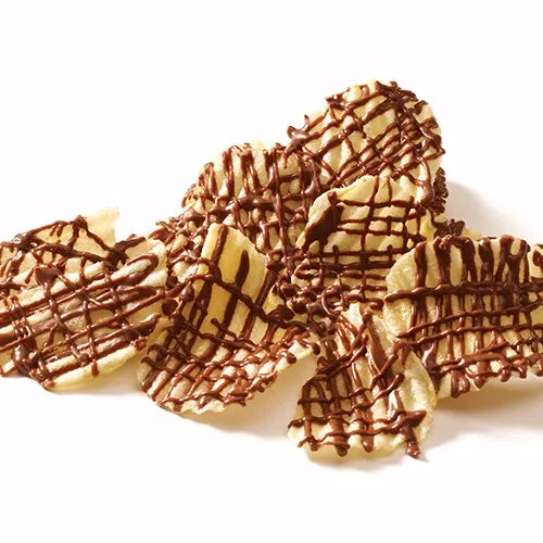 Milk Chocolate Drizzled Potato Chips, Pack of 2
