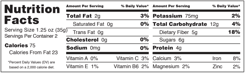 TIGERNUT CLUSTERS - CHOCOLATE