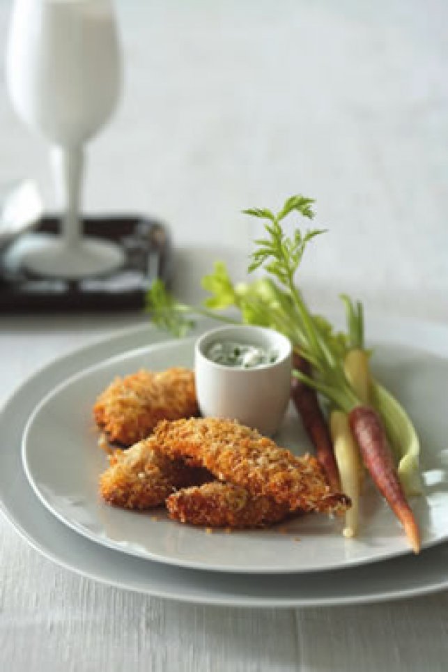 COCONUT CHICKEN TENDERS - 35 pieces per trays