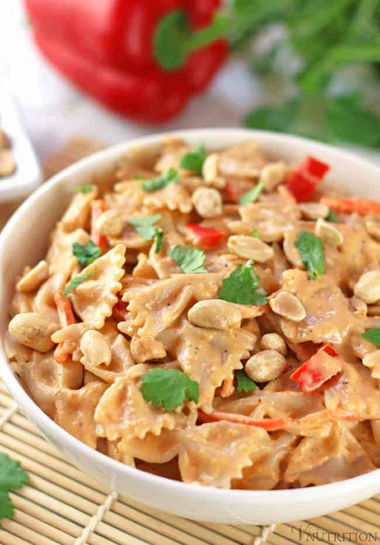 Fresh Coconut Curry Farfalle Bow Tie Pasta