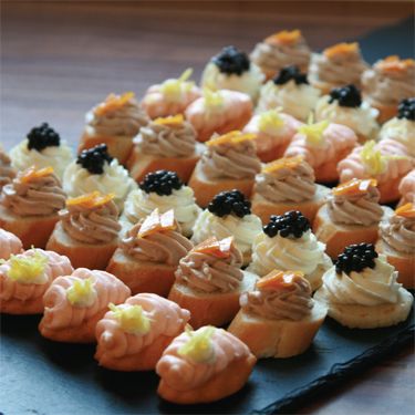 Cold Canapés Assortment - 50 pieces per tray