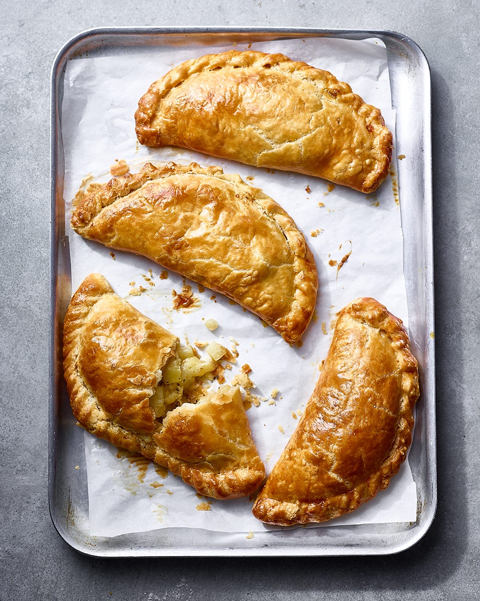Authentic Cornish Pasties Cheese & Onion - 7 oz ea - includes 12
