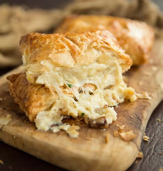 Authentic Cornish Pasties Cheese & Onion - 7 oz ea - includes 12